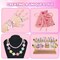 Girls DIY Bracelet Making Kit with Letter Beads – Jewelry & Hair Accessories Craft Set